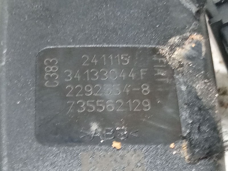 Recambio de anclaje cinturon delantero derecho para fiat 500l (351_, 352_) 1.4 (199lyb1b) referencia OEM IAM 34133044F  