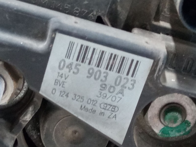 Recambio de alternador para seat cordoba (6l2) 1.4 tdi referencia OEM IAM 045903023 0124325012 