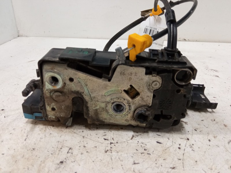 Recambio de cerradura puerta trasera derecha para peugeot 207 sw (wk_) 1.4 16v referencia OEM IAM   