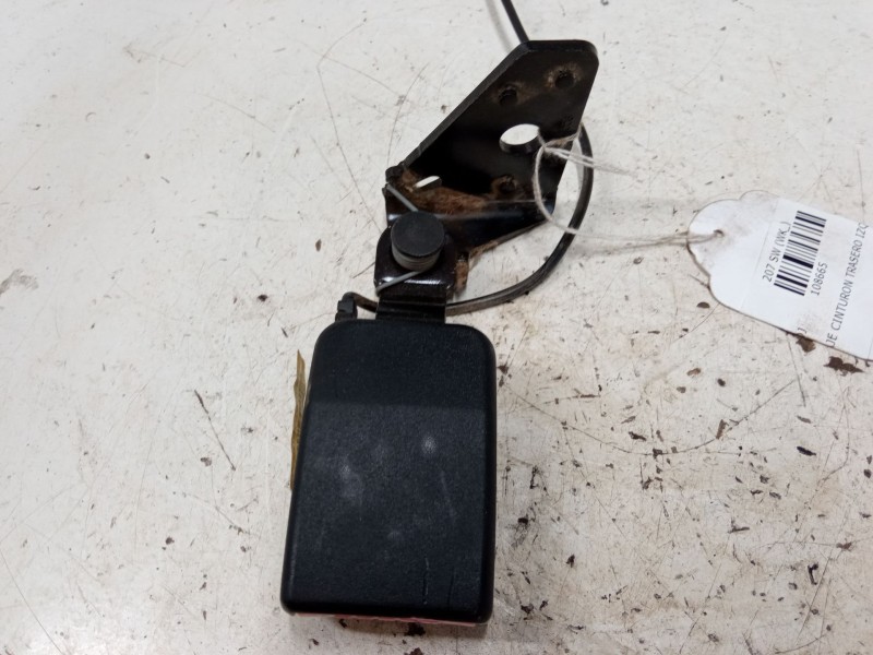 Recambio de anclaje cinturon trasero izquierdo para peugeot 207 sw (wk_) 1.4 16v referencia OEM IAM   