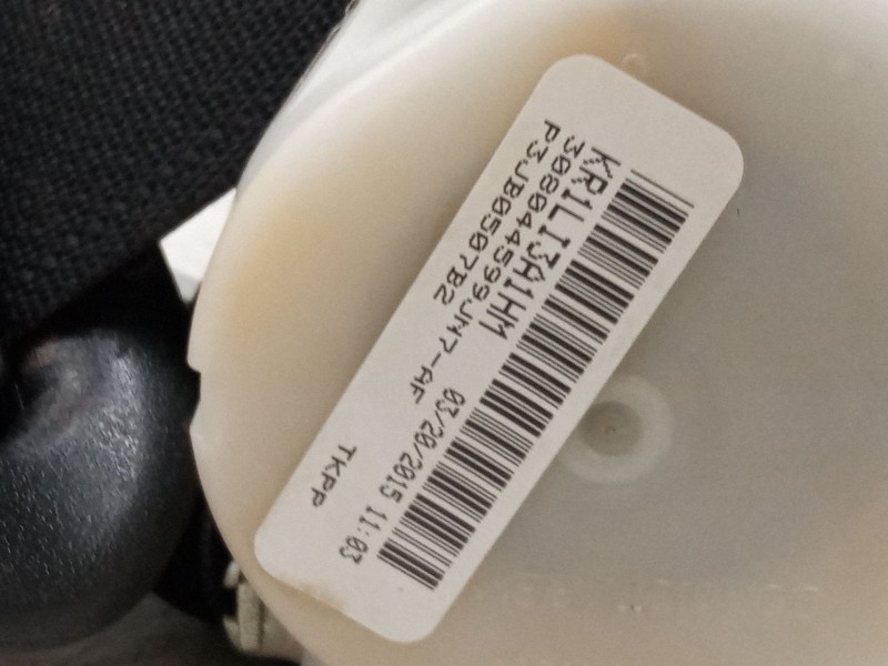 Recambio de cinturon seguridad trasero derecho para peugeot 108 1.2 referencia OEM IAM KR1LI3A1HM  