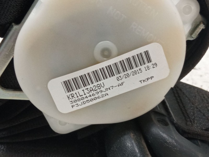 Recambio de cinturon seguridad trasero izquierdo para peugeot 108 1.2 referencia OEM IAM KR1LI3A28V  