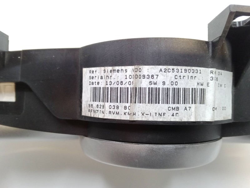 Recambio de cuadro instrumentos para peugeot 207/207+ (wa_, wc_) 1.4 16v referencia OEM IAM   