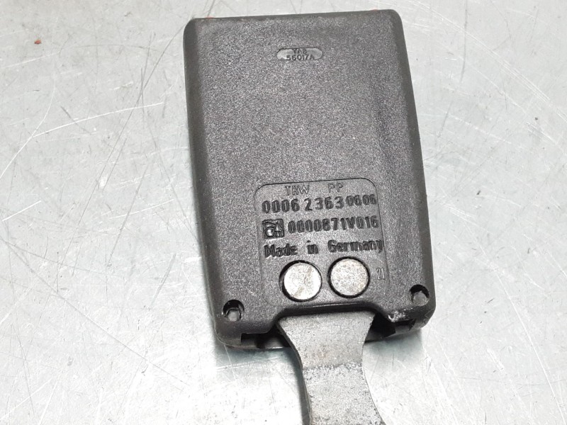 Recambio de anclaje cinturon delantero izquierdo para smart fortwo coupé (450) 0.7 (450.352, 450.332) referencia OEM IAM 0000871