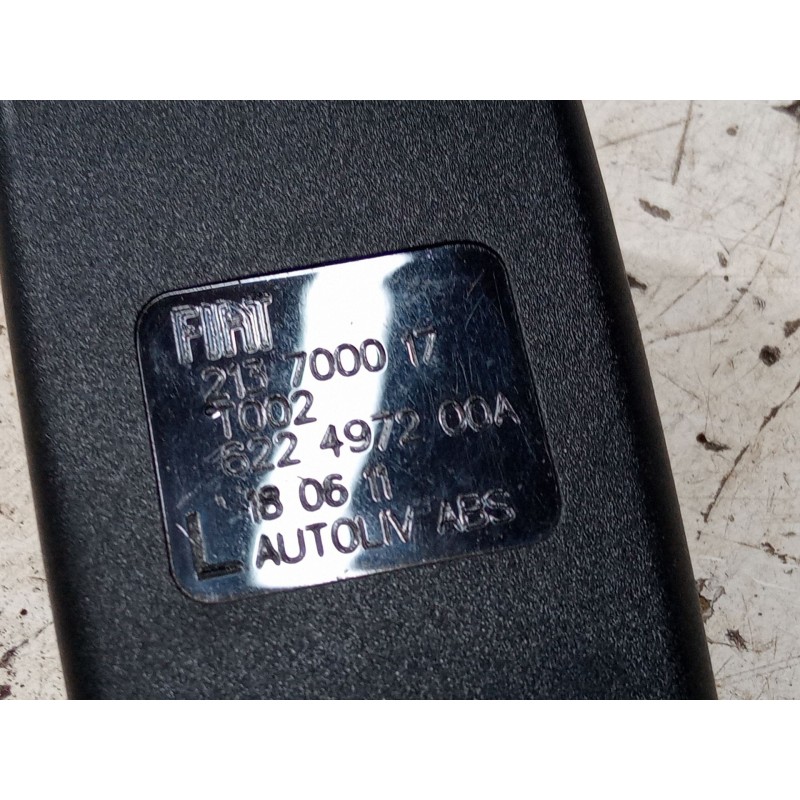 Recambio de anclaje cinturon delantero izquierdo para fiat qubo (225_) 1.3 d multijet (225cxb1a, 225axb1a, 225cxb11, 225axb11,..