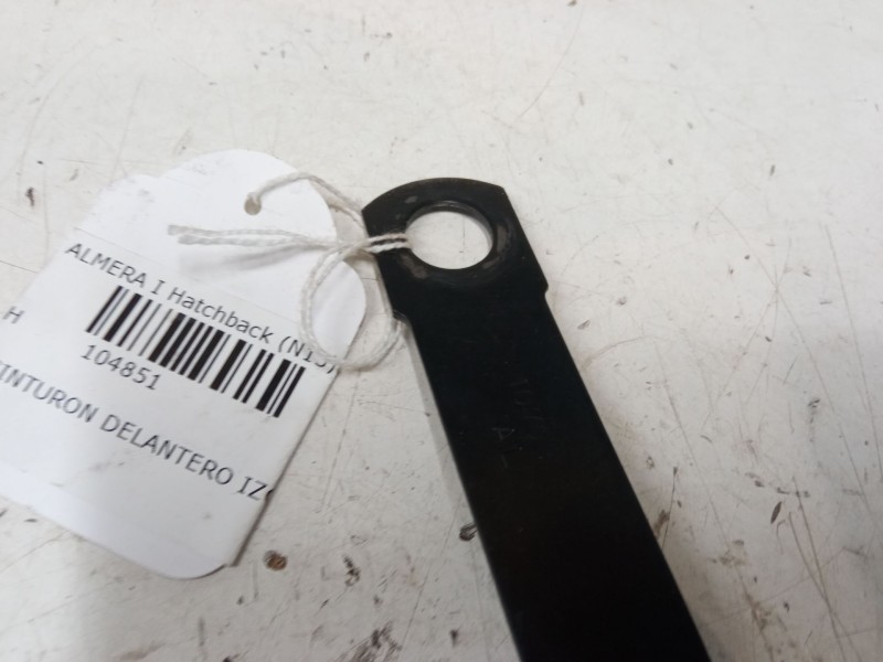 Recambio de anclaje cinturon delantero izquierdo para nissan almera i hatchback (n15) 1.4 referencia OEM IAM   