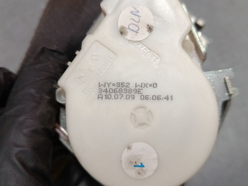 Recambio de cinturon seguridad delantero derecho para peugeot 3008 i monospace (0u_) 1.6 hdi referencia OEM IAM 34068389E  