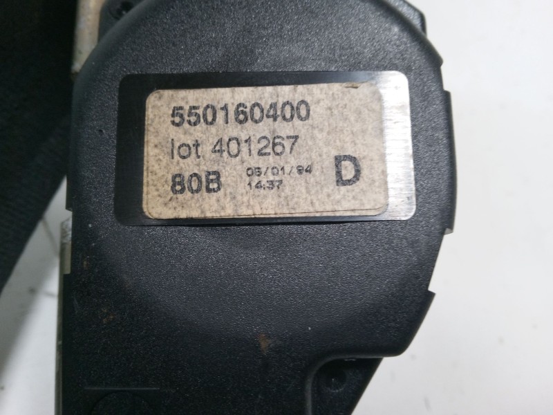 Recambio de cinturon seguridad delantero derecho para peugeot 306 hatchback (7a, 7c, n3, n5) 1.4 referencia OEM IAM 550160400  