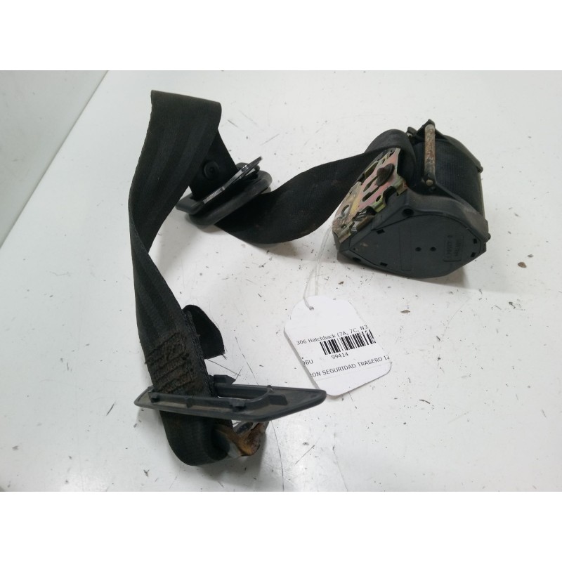 Recambio de cinturon seguridad trasero izquierdo para peugeot 306 hatchback (7a, 7c, n3, n5) 1.4 referencia OEM IAM 843594  