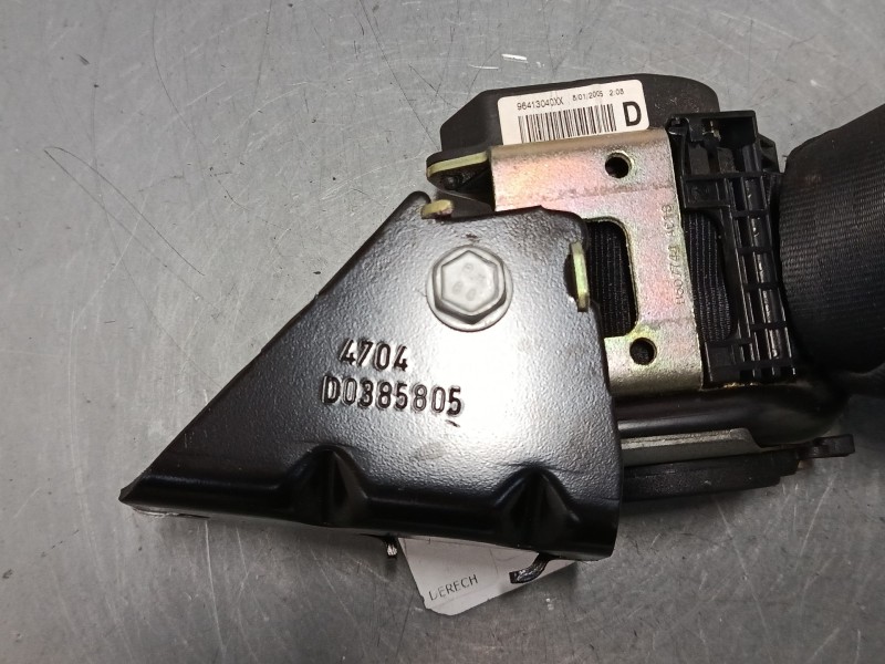 Recambio de cinturon seguridad delantero derecho para peugeot 307 cc (3b) 2.0 16v referencia OEM IAM 96413040XX  