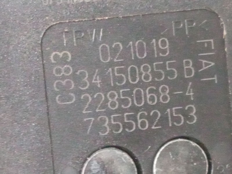 Recambio de anclaje cinturon trasero izquierdo para fiat 500l (351_, 352_) 1.4 (199lyb1b) referencia OEM IAM 34150855B  