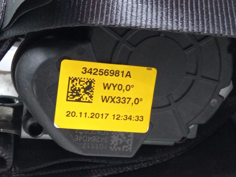 Recambio de anclaje cinturon trasero izquierdo para ford ecosport 1.0 ecoboost referencia OEM IAM GN15A611B64BCW  