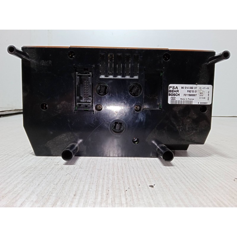 Recambio de mando climatizador para citroën xsara picasso (n68) 1.8 16v referencia OEM IAM 96514030XT  F011500007