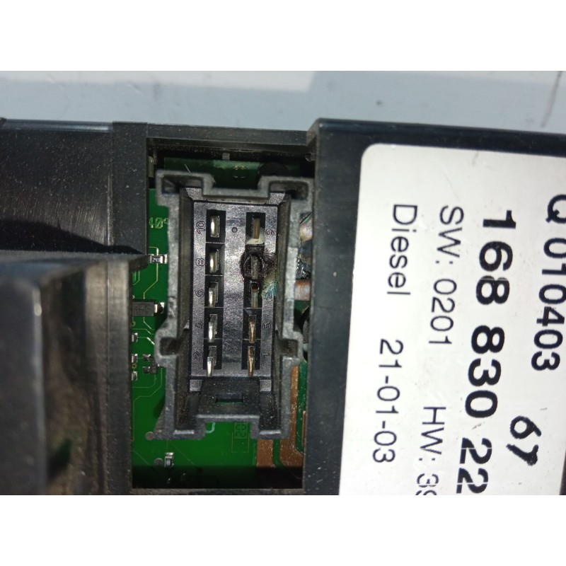 Recambio de mando calefaccion / a/a para mercedes-benz clase a (w168) a 170 cdi (168.009, 168.109) referencia OEM IAM 1688302285