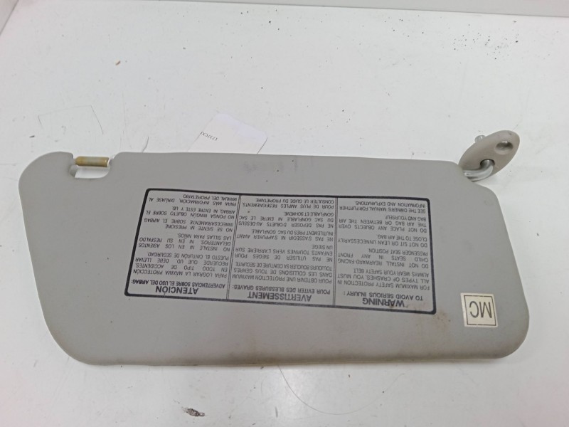 Recambio de parasol izquierdo para daewoo matiz (m100, m150) 0.8 referencia OEM IAM   