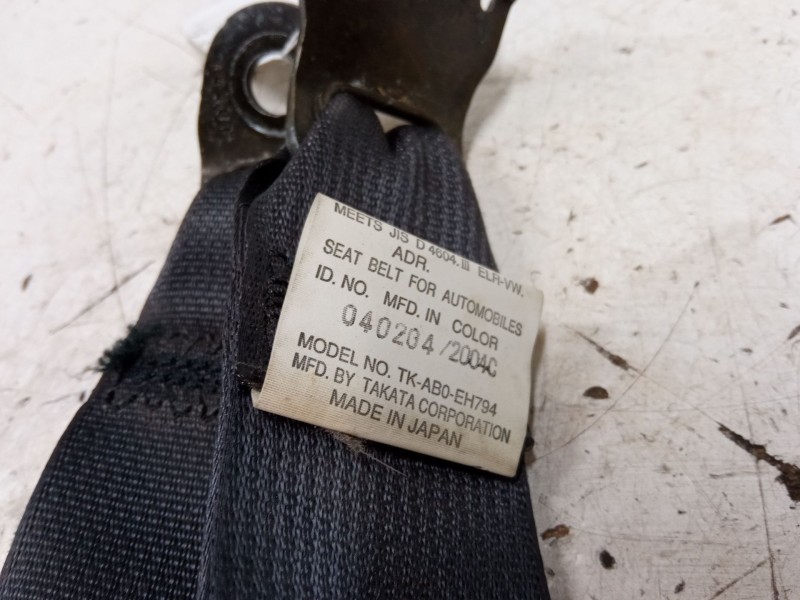 Recambio de anclaje cinturon trasero izquierdo para mazda 6 hatchback (gg) 2.0 di (gg14) referencia OEM IAM   