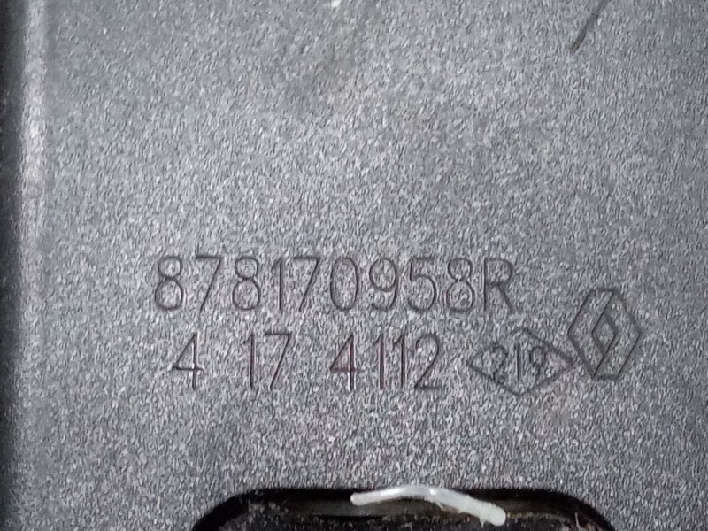 Recambio de anclaje cinturon trasero izquierdo para dacia sandero ii (b8_) 1.5 dci 75 / blue dci 75 (b8jw, b8m4, b8ah, b8m7, b8m