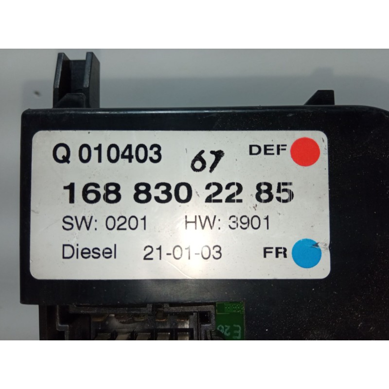 Recambio de mando calefaccion / a/a para mercedes-benz clase a (w168) a 170 cdi (168.009, 168.109) referencia OEM IAM 1688302285