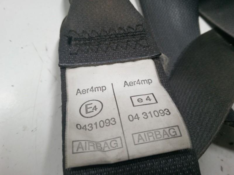 Recambio de cinturon seguridad delantero izquierdo para mazda 6 hatchback (gg) 2.0 di (gg14) referencia OEM IAM   