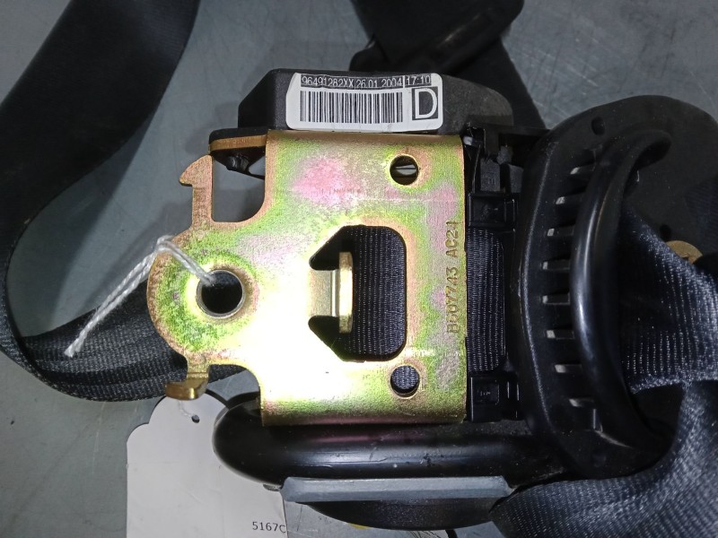 Recambio de cinturon seguridad delantero derecho para peugeot 607 (9d, 9u) 2.2 hdi referencia OEM IAM   