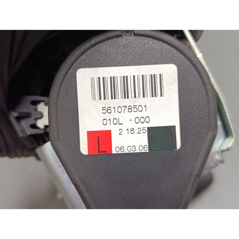 Recambio de cinturon seguridad delantero izquierdo para bmw 7 (e65, e66, e67) 730 i, li referencia OEM IAM 561078501  