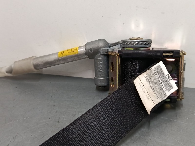 Recambio de cinturon seguridad trasero derecho para bmw 7 (e65, e66, e67) 730 i, li referencia OEM IAM   