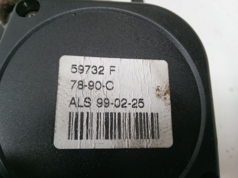 Recambio de cinturon seguridad trasero izquierdo para saab 9-3 cabriolet (ys3d) 2.0 turbo referencia OEM IAM 59732F  