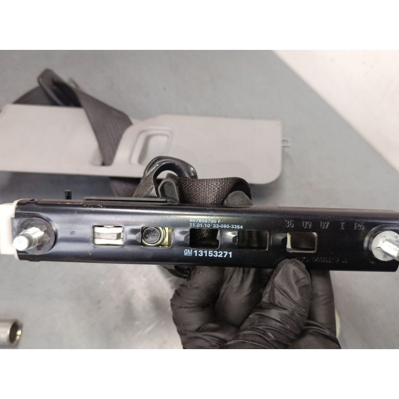 Recambio de cinturon seguridad delantero derecho para opel corsa d (s07) 1.3 cdti (l08, l68) referencia OEM IAM 607707600E  