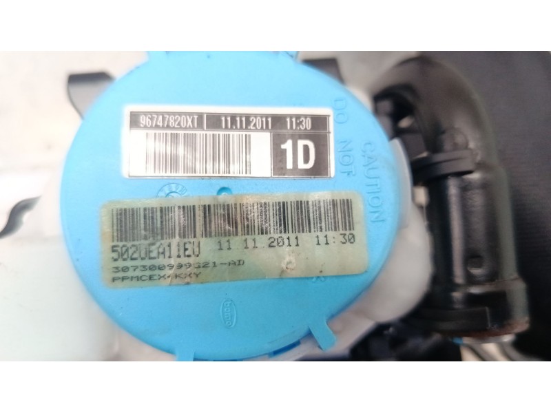 Recambio de cinturon seguridad delantero derecho para citroën c4 picasso i monospace (ud_) 1.6 hdi 110 referencia OEM IAM 967478
