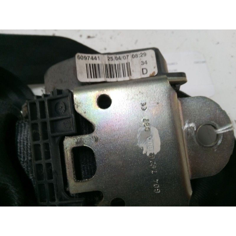 Recambio de cinturon seguridad delantero derecho para volkswagen polo iv (9n_, 9a_) 1.4 tdi referencia OEM IAM 6Q4857706M  