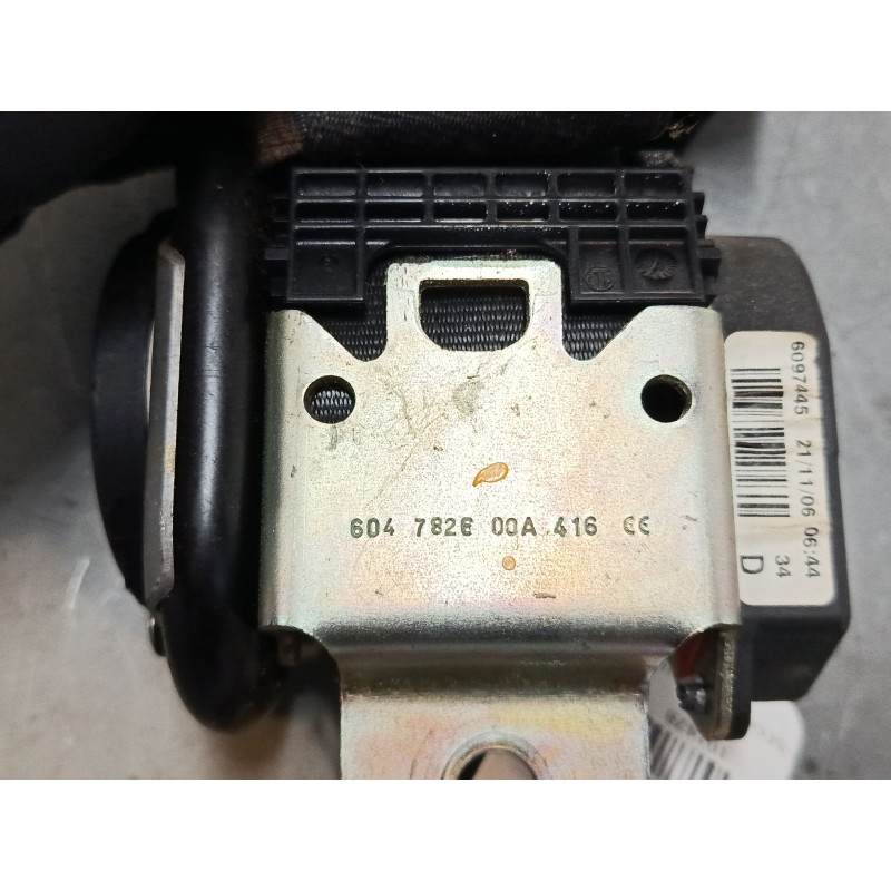 Recambio de cinturon seguridad delantero derecho para volkswagen polo iv (9n_, 9a_) 1.4 16v referencia OEM IAM 6097445  