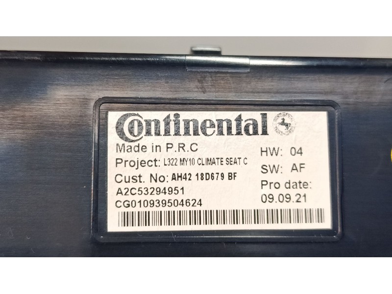 Recambio de mando calefaccion / a/a para land rover range rover iii (l322) 3.6 d 4x4 referencia OEM IAM AH4218D679BF  