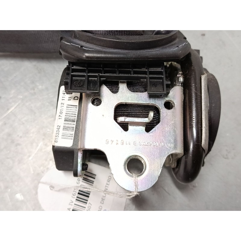Recambio de cinturon seguridad delantero derecho para seat ibiza iv (6j5, 6p1) 1.6 tdi referencia OEM IAM 6153342  