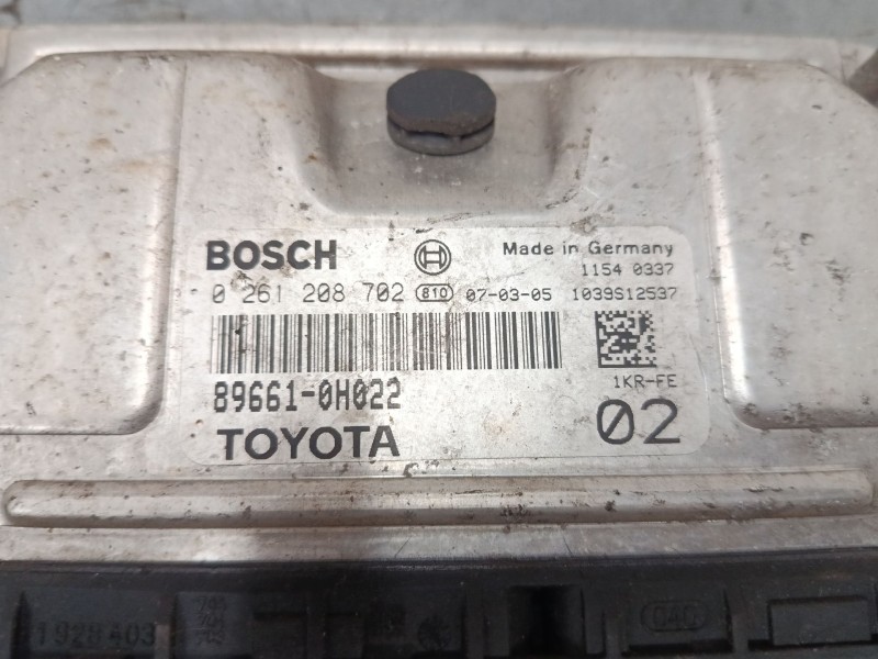 Recambio de centralita motor uce para peugeot 107 (pm_, pn_) 1.0 referencia OEM IAM 896610H022 0261208702 