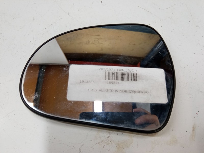 Recambio de cristal retrovisor izquierdo para peugeot 207/207+ (wa_, wc_) 1.6 hdi referencia OEM IAM   