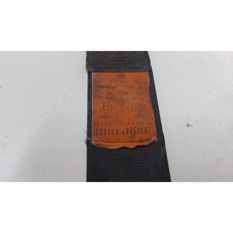 Recambio de cinturon seguridad delantero derecho para volkswagen golf iii (1h1) 1.9 tdi referencia OEM IAM VW 1H3 857 706 A  