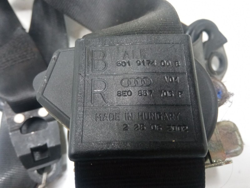 Recambio de cinturon seguridad delantero derecho para audi a4 b6 avant (8e5) 1.9 tdi referencia OEM IAM 8E0857706  