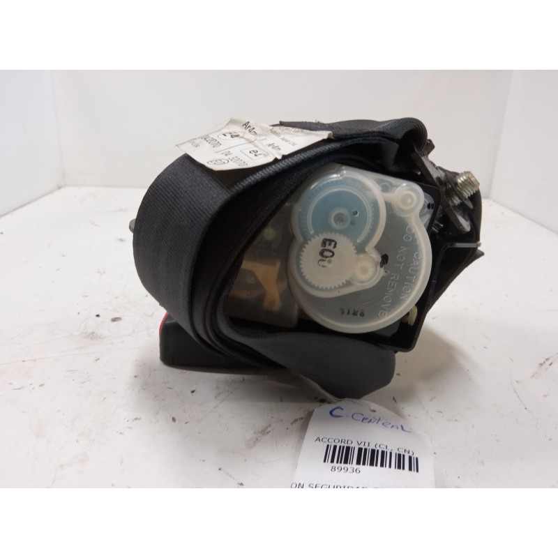 Recambio de cinturon seguridad trasero central para honda accord vii (cl, cn) 2.2 i-ctdi (cn1) referencia OEM IAM   