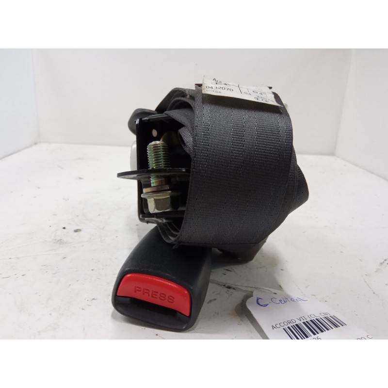 Recambio de cinturon seguridad trasero central para honda accord vii (cl, cn) 2.2 i-ctdi (cn1) referencia OEM IAM   