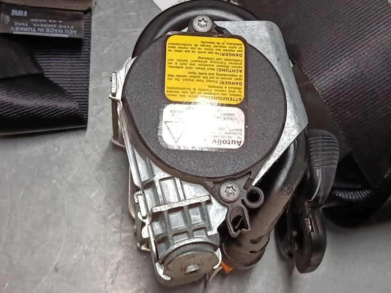 Recambio de cinturon seguridad delantero derecho para fiat doblo cargo (263_) 1.3 d multijet referencia OEM IAM   