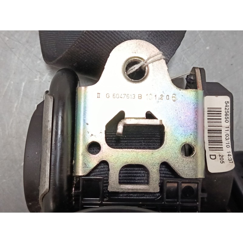 Recambio de cinturon seguridad delantero derecho para seat altea xl (5p5, 5p8) 1.4 tsi referencia OEM IAM 5425650  