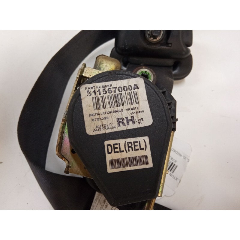 Recambio de cinturon seguridad delantero derecho para ssangyong rexton / rexton ii (gab_) 2.7 xdi referencia OEM IAM 7461108004L
