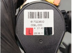 Recambio de cinturon seguridad delantero izquierdo para opel astra j (p10) 1.4 turbo (68) referencia OEM IAM 617023600   2