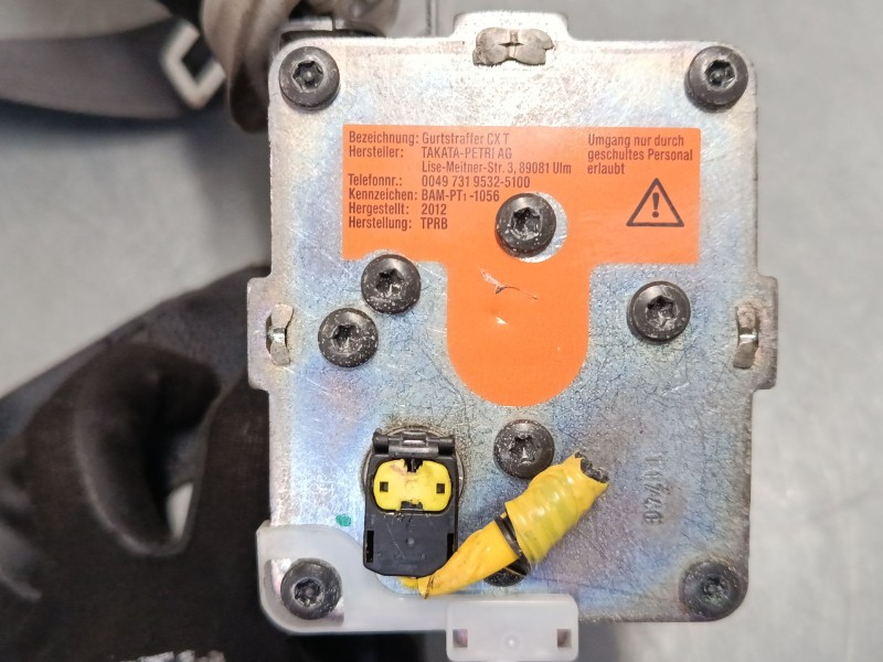 Recambio de cinturon seguridad delantero izquierdo para toyota auris (_e15_) 1.8 hybrid (zwe150_) referencia OEM IAM 502KF4W205 