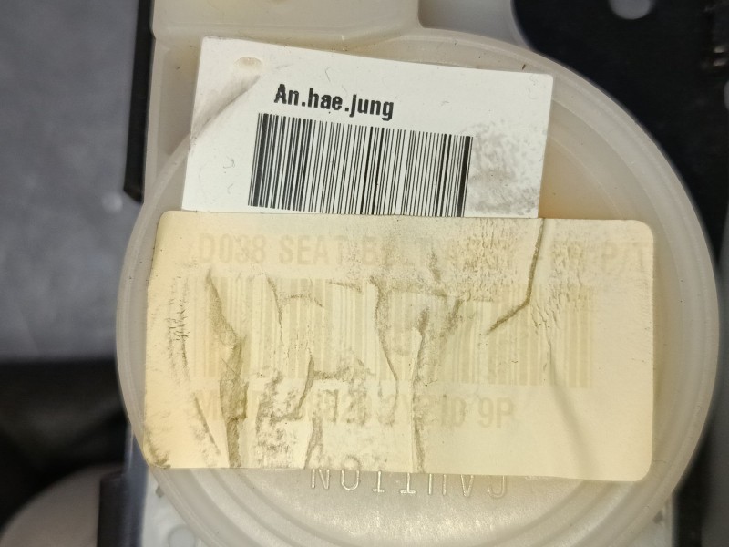 Recambio de cinturon seguridad delantero derecho para hyundai ix35 (lm, el, elh) 2.0 crdi referencia OEM IAM   