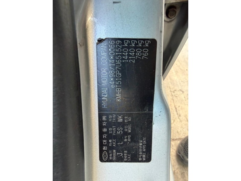 hyundai getz (tb) del año 2007