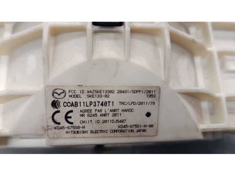 Recambio de mando luces para mazda cx-5 (ke, gh) 2.2 d (ke2fw) referencia OEM IAM CCAB11LP3740T1  