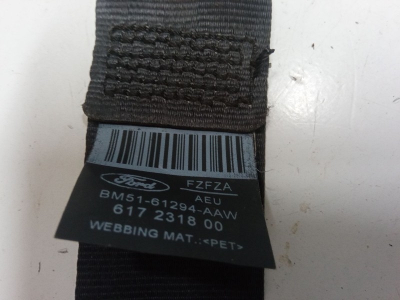 Recambio de cinturon seguridad delantero derecho para ford focus iii 1.6 tdci referencia OEM IAM BM51 61294 AAW  