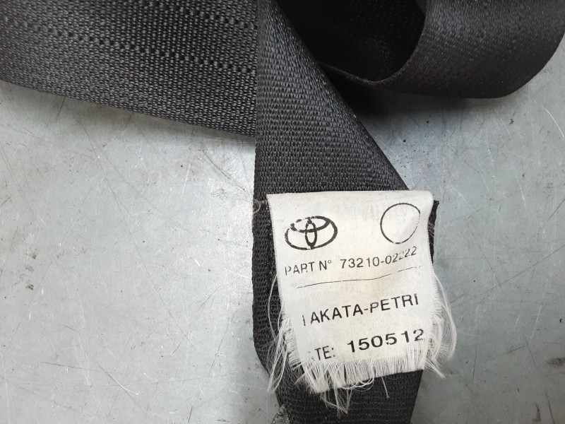 Recambio de cinturon seguridad delantero derecho para toyota auris (_e15_) 1.8 hybrid (zwe150_) referencia OEM IAM   