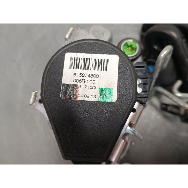 Recambio de cinturon seguridad delantero derecho para ford c-max ii (dxa/cb7, dxa/ceu) 1.6 ti referencia OEM IAM 615874800  